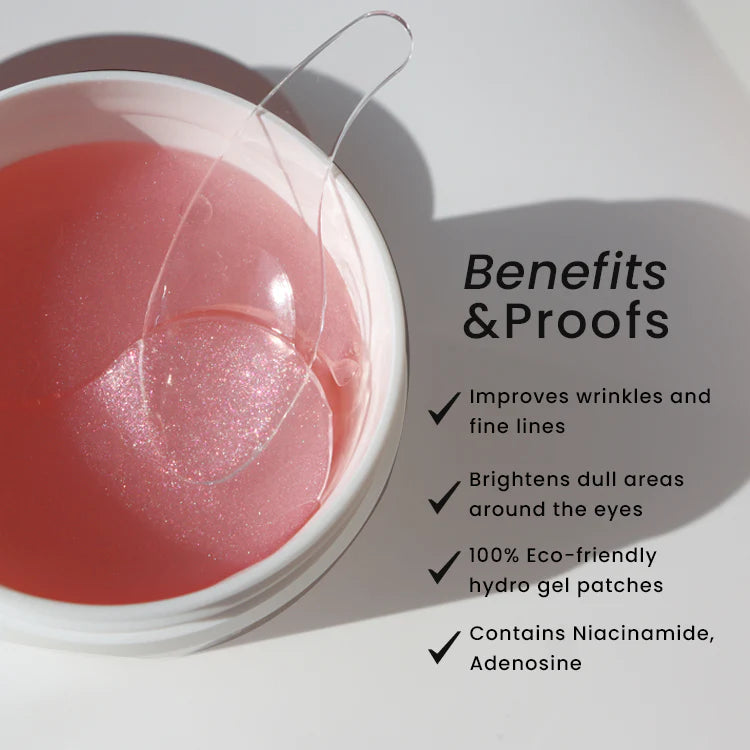 Bulgarian Rose Water Hydrogel Eye Patch (60 PCS)